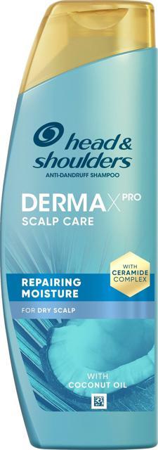 Head & Shoulders DermaXPro Repairing Moisture Mjällschampo 250 ml product image