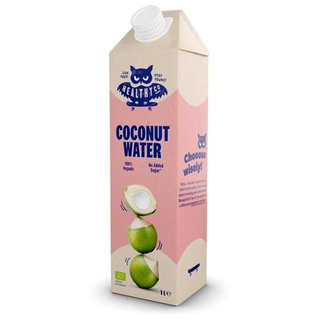 HealthyCo Ekologiskt Kokosvatten 1 L product image