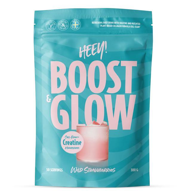Heey! Boost & Glow Kreatin + Collegan® Smultron 300 g product image