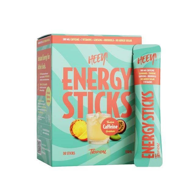 Heey! Energy Sticks Koffein + Guarana, Tropical 30 st product image