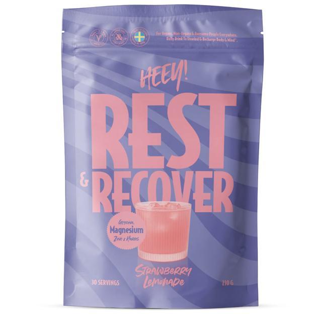 Heey! Rest & Recover Magnesium Strawberry Lemonade 210 g product image