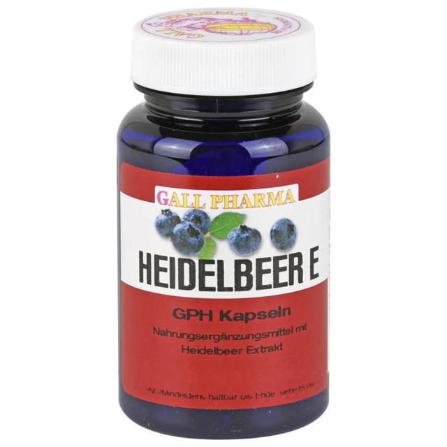 HEIDELBEER E 400 mg Kapseln product image