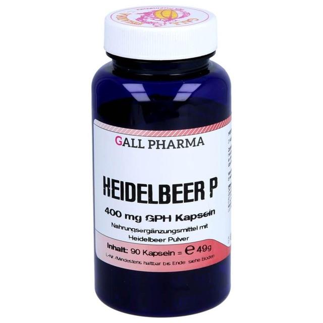Heidelbeer P 400 mg Kapseln, 90 St Kapseln product image