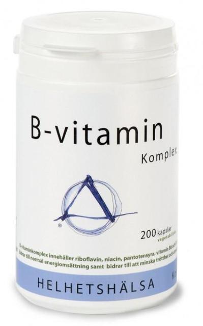 Helhetshälsa B-vitaminkomplex 200 kapslar product image