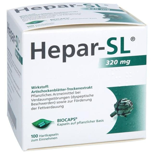 HEPAR-SL 320 mg Hartkapseln product image