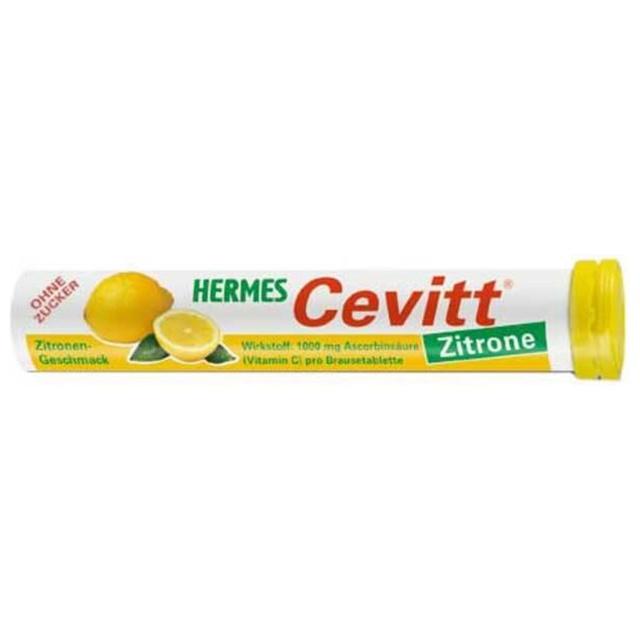 Hermes Cevitt Zitrone Brausetabletten, 20 St Brausetabletten product image