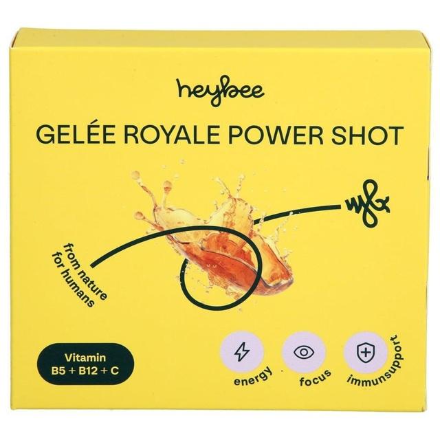 Heybee Gelee Royale Power SHOT Trinkampullen, 10X12 ml Trinkampullen product image