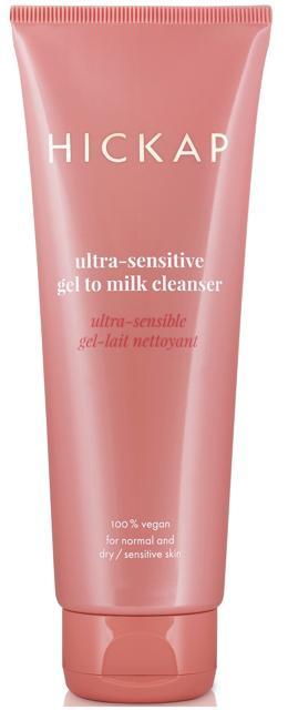 Hickap Ultra-Sensitive Gel to Milk Cleanser 125 ml product image