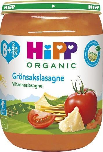 HiPP Grönsakslasagne 8M 190 g product image