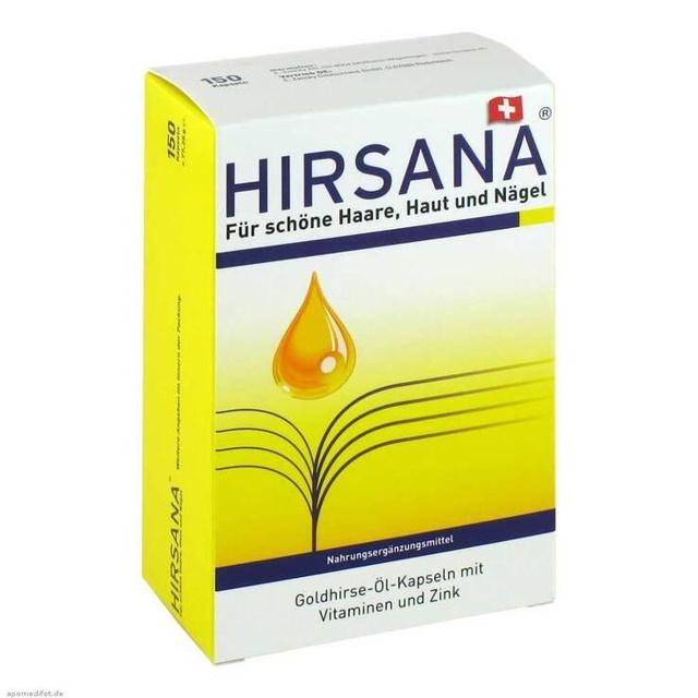 HIRSANA Goldhirse Öl Kapseln product image