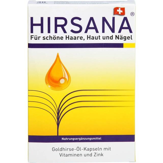 Hirsana Goldhirse Öl Kapseln, 30 St Kapseln product image