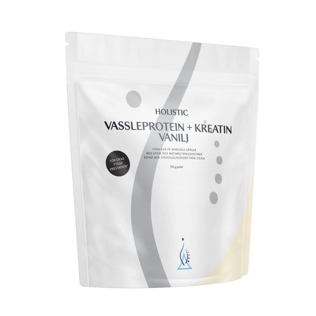 Holistic Vassleprotein + Kreatin Vanilj 750 g product image
