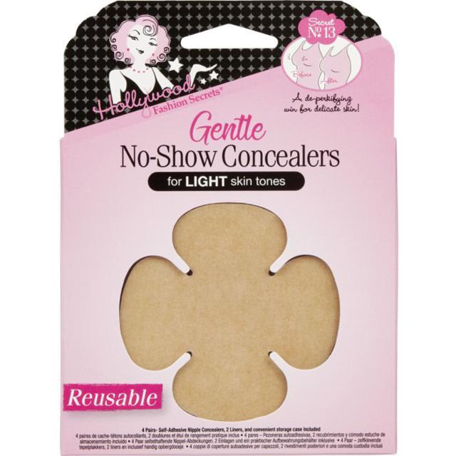 Hollywood Fashion Secrets Gentle No Show Concealers Light 4 par product image
