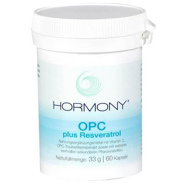 Hormony OPC plus Resveratrol Kapseln, 60 St Kapseln product image