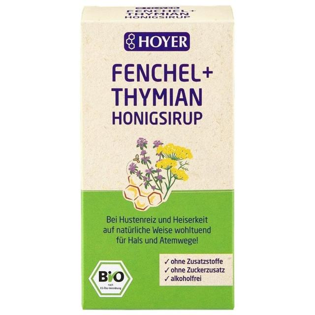 HOYER Fenchel+Thymian Honigsirup product image