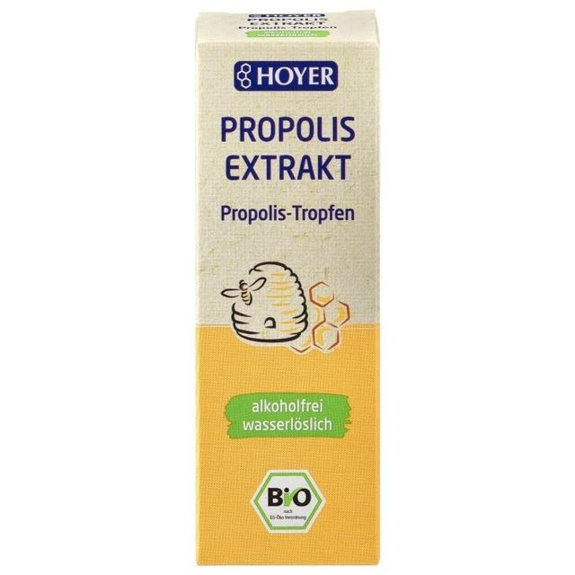 HOYER Propolis Extrakt Bio alkoholfrei wasserlösl. product image
