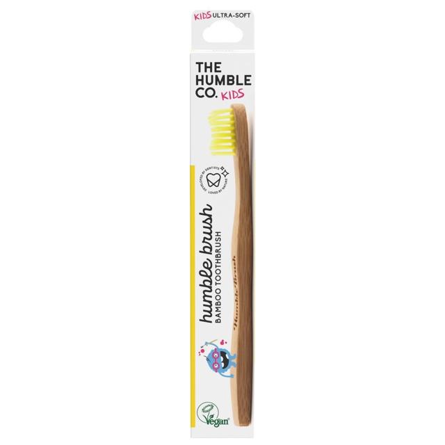 Humble Brush Barntandborste Extra Mjuk Gul product image