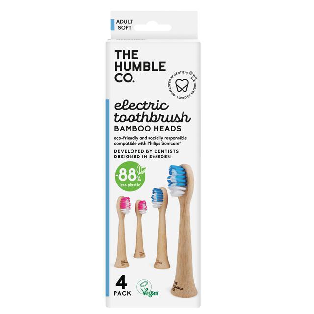 The Humble Co. Philips Sonicare Electrical Toothbrush Heads Soft Elektriska tandborsthuvuden 4 st product image