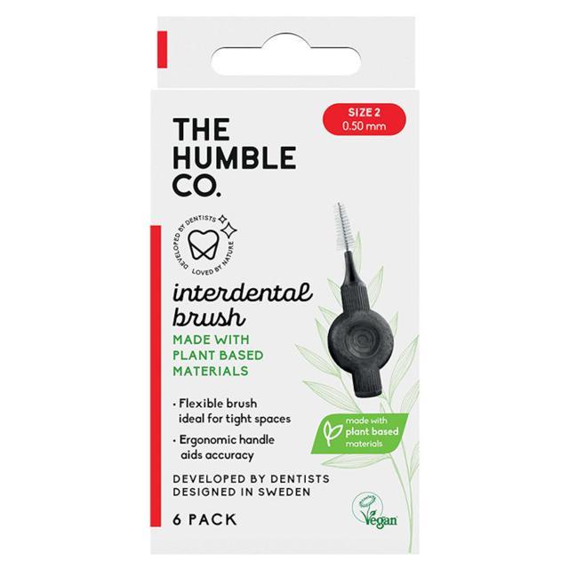 Humble Plant Based Mellanrumsborste 6-pack 0,50 mm Size 2 product image