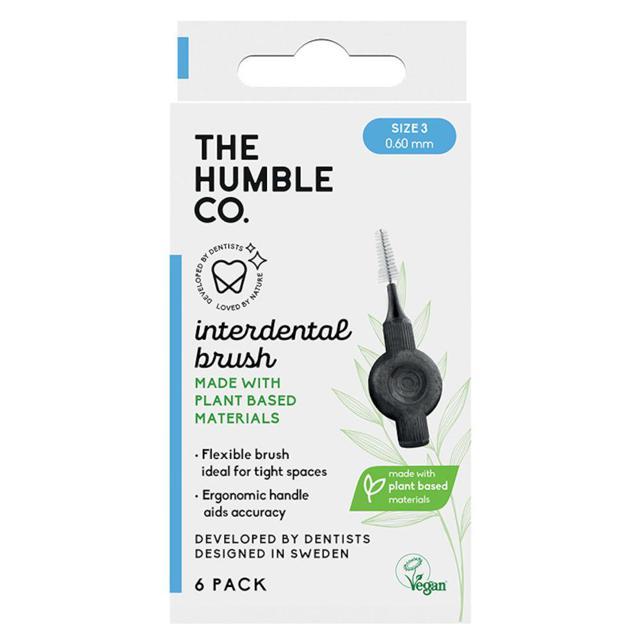 Humble Plant Based Mellanrumsborste 6-pack 0,60 mm Size 3 product image