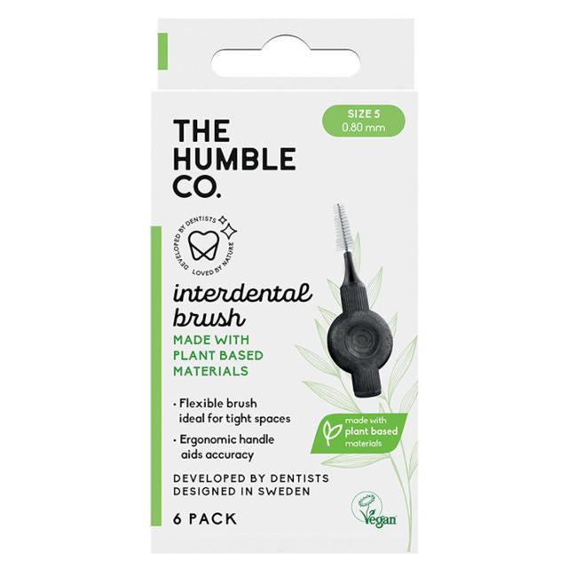 Humble Plant Based Mellanrumsborste 6-pack 0,80 mm Size 5 product image