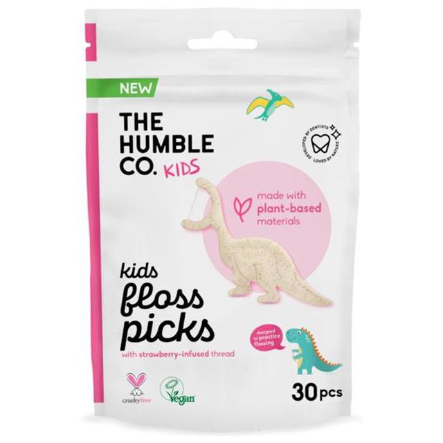 Humble Växtbaserade Tandtrådsbyglar för Barn 30-pack product image