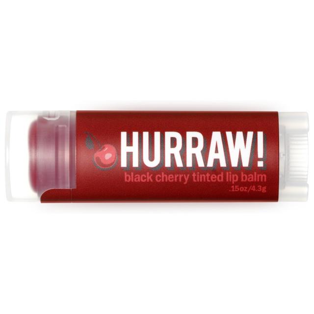 Hurraw Black Cherry Tinted Lip Balm product image