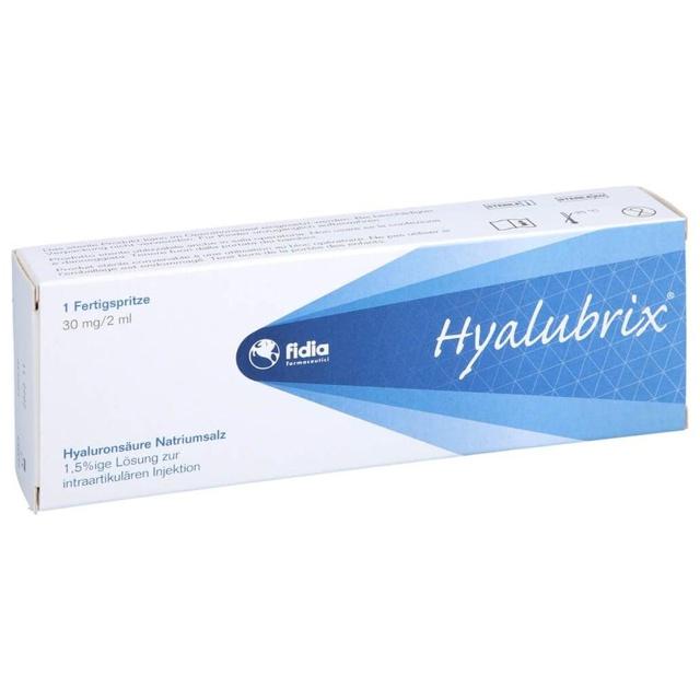 Hyalubrix Hyaluronsäure Injektionslösung in einer Fertigspritze, 1X2 ml Fertigspritzen product image