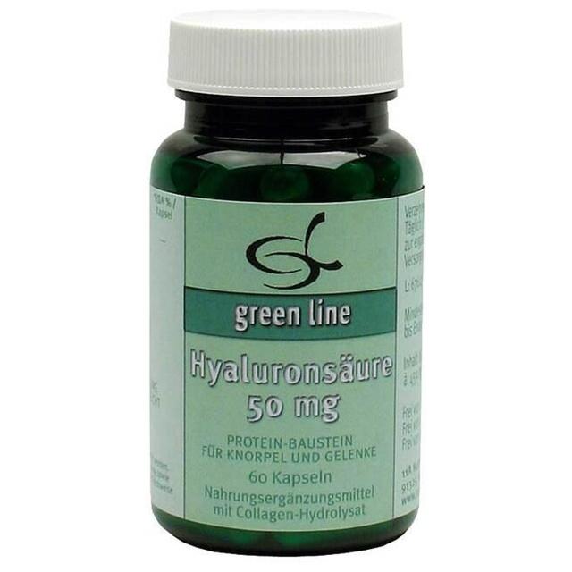 Hyaluronsäure 50 mg Kapseln - green line, 60 St Kapseln product image