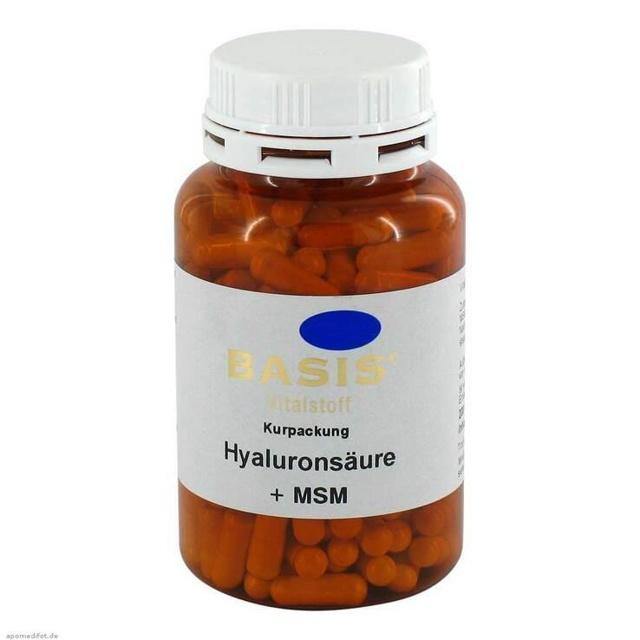 Hyaluronsäure + MSM Kapseln, 200 St Kapseln product image