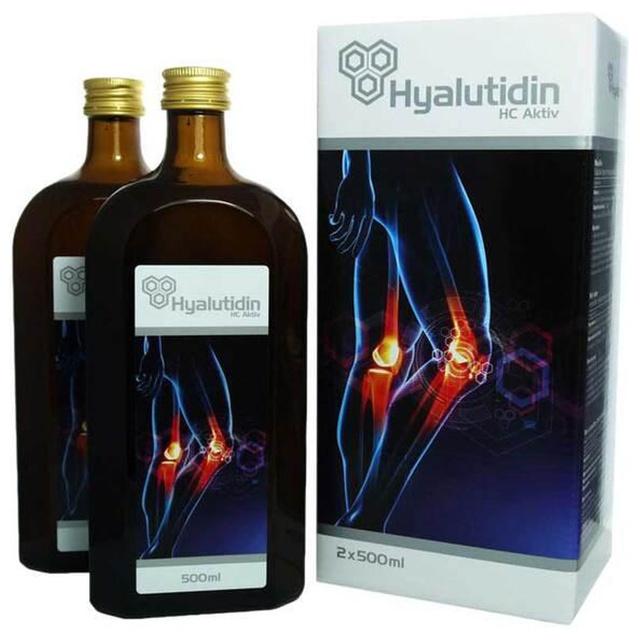 Hyalutidin HC Aktiv Flüssigkeit zum Einnehmen, 2X500 ml Flüssigkeit zum Einnehmen product image