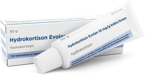 Hydrokortison Evolan, kräm 10 mg/g, 50 g product image