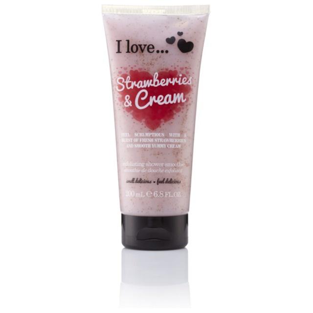 I Love Exfoliating Shower Smoothie Strawberries & Cream 200ml, 200ml product image