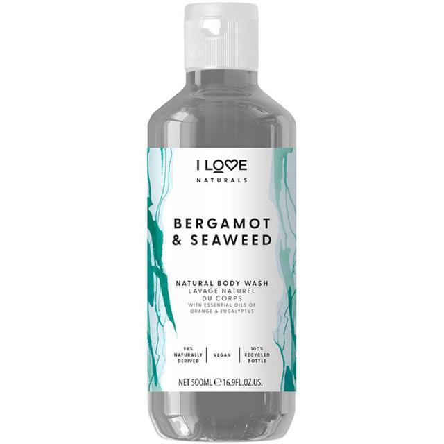 I LOVE Naturals Body Wash Bergamot & Seaweed 500 ml product image