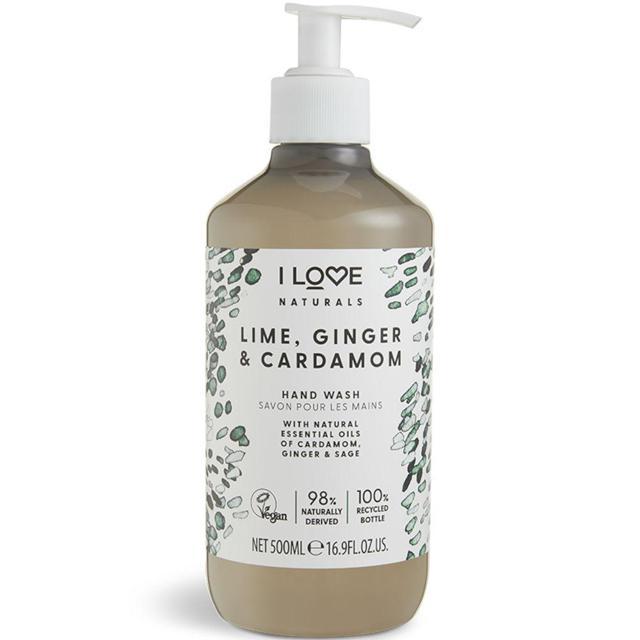 I LOVE Naturals Hand Wash Lime, Ginger & Cardamon 500 ml product image