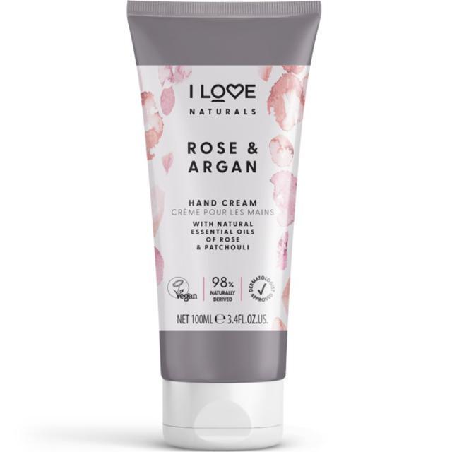 I LOVE Naturals Hand Cream Rose & Argan 100 ml product image