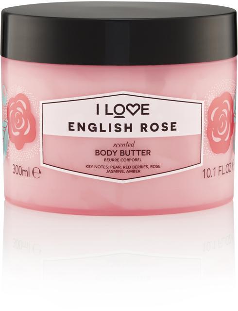 I Love Signature English Rose Body Butter 300 ml product image