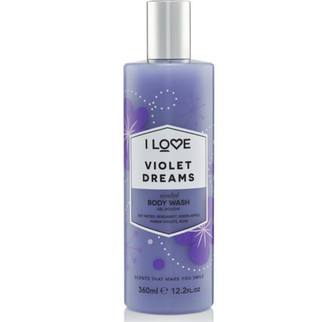 I Love Violet Dreams Scented Body Wash - 360 ml product image