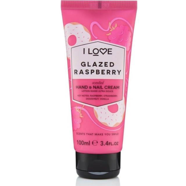 I Love Glazed Raspberry Hand & Nail Cream 100ml, 100ml product image