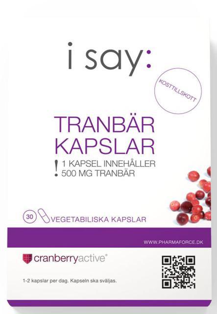 I Say Tranbärskapslar 30 st product image