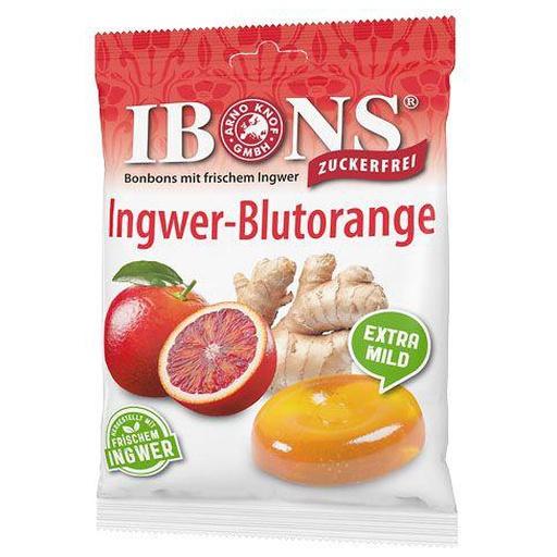 IBONS Ingwer Blutorange o.Zucker Tüte Lutschbonb. product image