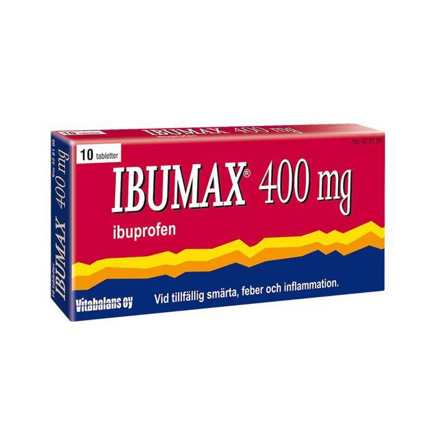 Ibumax filmdragerad tablett 400 mg 10 st product image