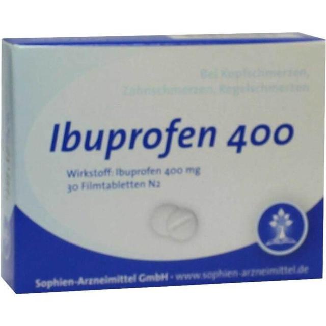 Ibuprofen Sophien 400 Filmtabletten, 30 St Filmtabletten product image