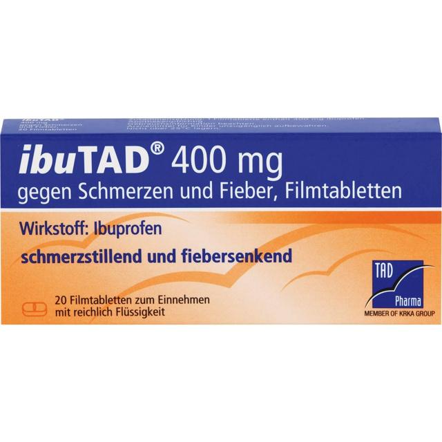 IBUTAD-400-mg-gegen-Schmerzen-und-Fieber-Filmtabl product image