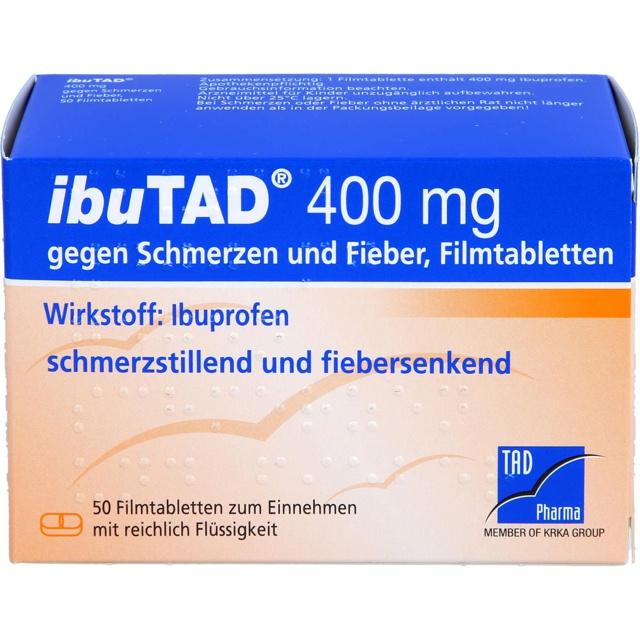 IBUTAD-400-mg-gegen-Schmerzen-und-Fieber-Filmtabl product image