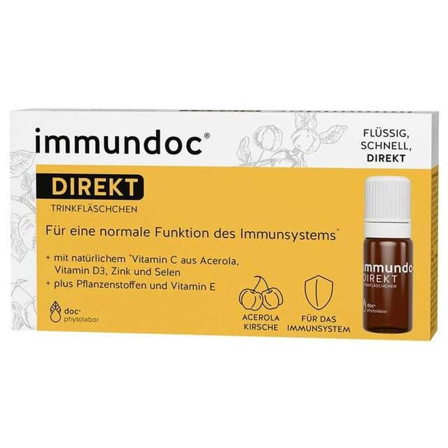 immundoc DIREKT TRINKFLÄSCHCHEN 6 St Trinkampullen product image