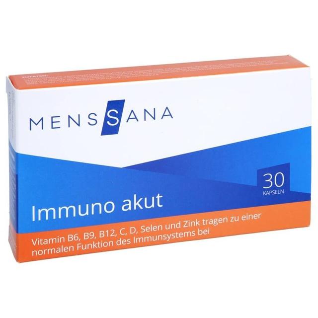 IMMUNO AKUT MensSana Kapseln 30 St Kapseln product image