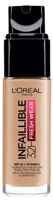 L'Oréal Paris Infaillible 32H Fresh Wear Foundation Golden Beige 140 (30 ml) product image