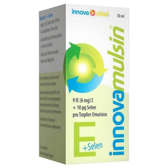 Innova Mulsin Vitamin E + Selen Emulsion, 50 ml Emulsion product image