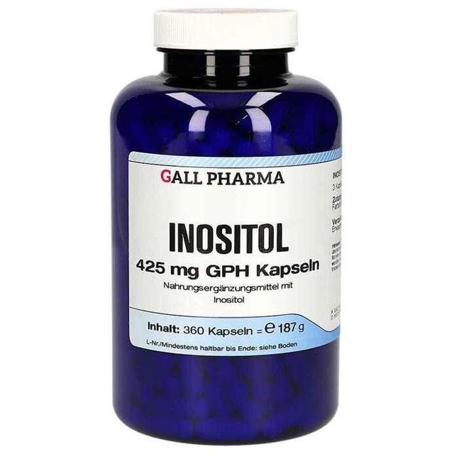 Inositol 425 mg GPH Kapseln, 360 St Kapseln product image